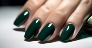 Paznokcie butelkowa zieleń z czym łączyć: modny manicure i stylizacja