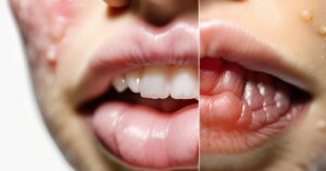 Opryszczka a pryszcz: Pęcherzyk na ustach czy zajad?