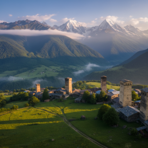 Mestia i Swanetia przewodnik: Gruzja dla początkujących w górach